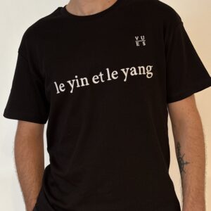 vues erkek siyah tişört