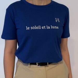 vues kadın mavi tişört