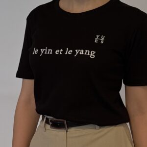 vues kadın siyah tişört