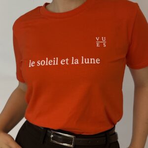 vues kadın turuncu tişört